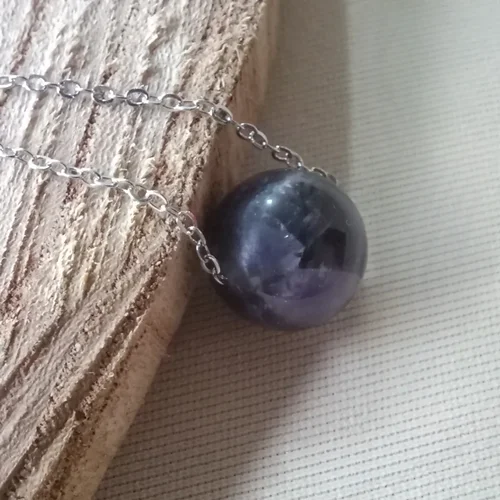 آویز گوی آمیتیست